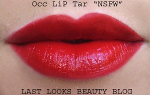 OCC Lip Tar "NSFW" IMG 4115 copy 300x191 Red Lips for World AIDS Day
