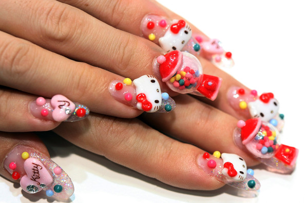 Hello Kitty Nails Tokyo+Nail+Expo+2009+Takes+Place+CKZqwC9Wyt l Tokyo Nail Expo