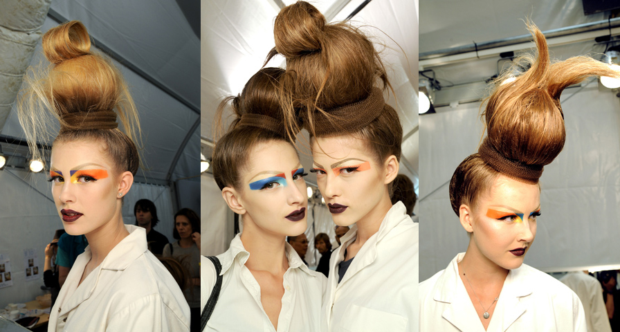 Dior Couture High Fashion Hair Dior Couture High Fashion Hair Christian Dior Couture 2010: The Makeup and Hair